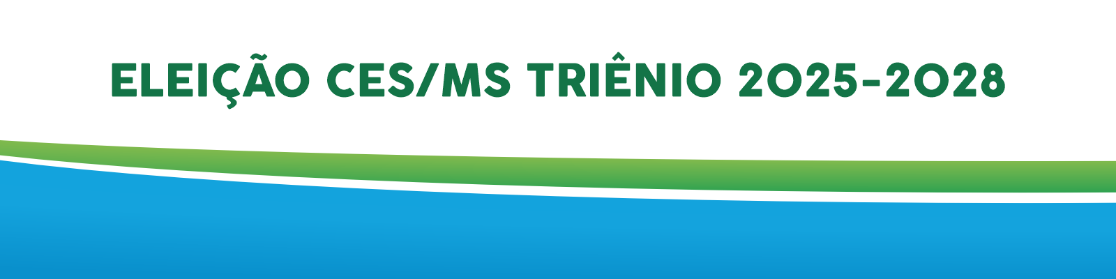 Eleição CES/MS Triênio 2025-2028