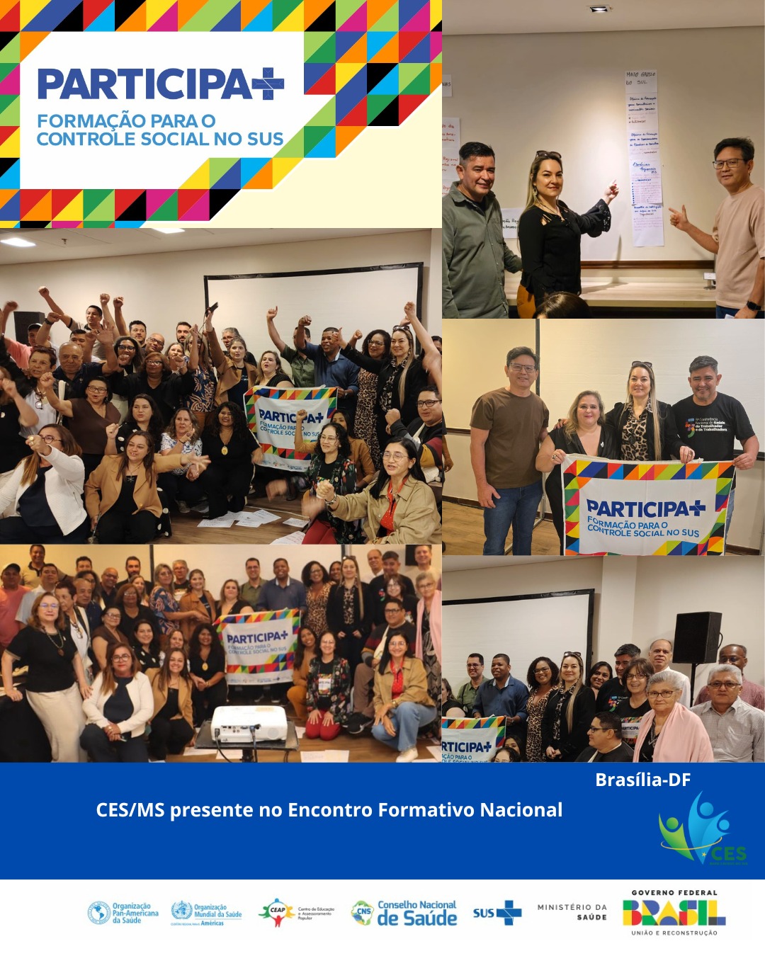 CIEPCSS participa do Encontro Formativo para o Controle Social no SUS